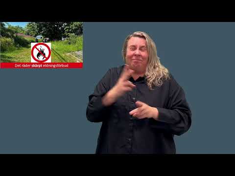 Skärpt eldningsförbud