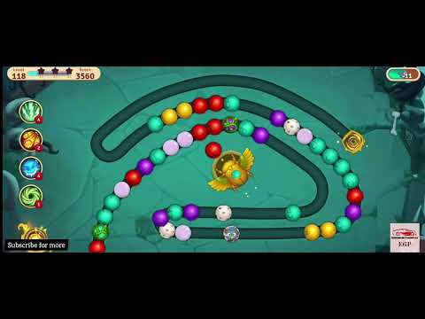 Level 117-118 Jungle marble blast 2