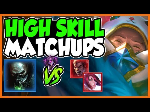 Building leads in skill matchups. [Masters Urgot vs Darius & Fiora] - League of Legends