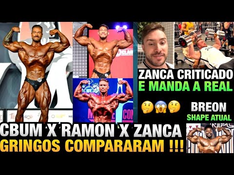 GRINGOS COMPARAM RAMON, ZANCA E CBUM - ZANCA FOI CRITICADO E DESABAFA - BREON SHAPE ATUAL E MAIS