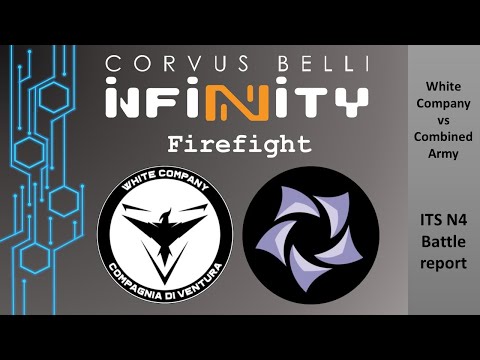 Fast Panda Gaming: Infinity N4 Battle Report - ITS 13 Firefight (White Company vs. Combined Army)