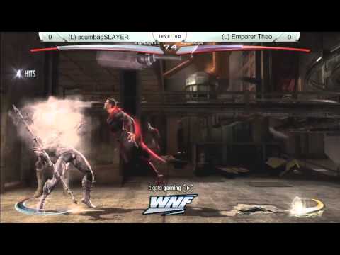 INJUSTICE SLAYER vs Emporer Theo - WNF 2014 Season 1 Grand Finals