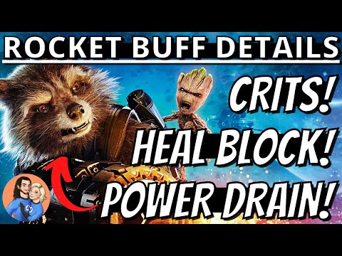 Full ROCKET RACCOON Buff Details Revealed - EVERYTHING YOU NEED TO KNOW!!!