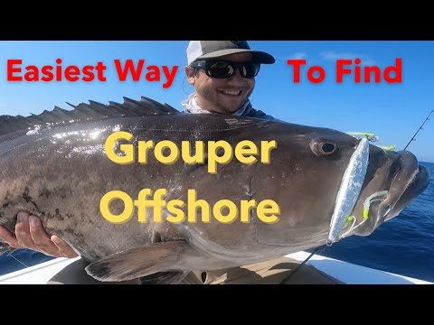 Easiest Way to Find Grouper & Snapper Spots Offshore