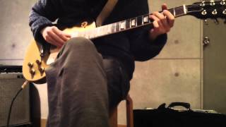 Larry Carlton - Cold Gold  '57Les Paul Dickey Betts Model "Goldie"