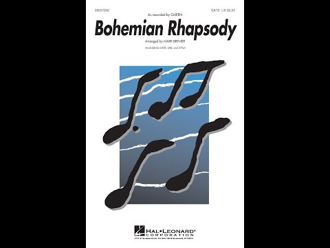 Bohemian Rhapsody (SATB Choir) - Arranged by Mark Brymer