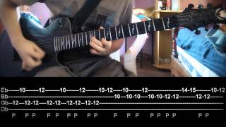 My Chemical Romance - How to Play: Boy Division (Guitar Tutorial with Tabs) (Both Guitars)