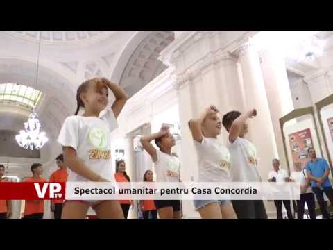 Spectacol umanitar pentru Casa Concordia