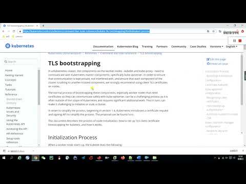 3 14 Bootstrapping Kubelet启动过程 Kubernetes架构师 实战课程