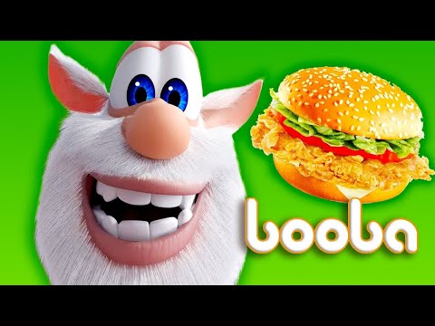 Booba Fast Food - Funny cartoons about booba's adventures - Moolt Kids Toons Happy bear