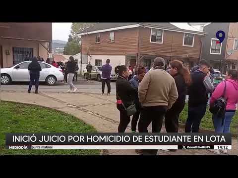 Inició juicio por homicidio de estudiante en Lota