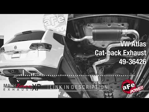 aFe POWER 18-23 V6 3.6L Volkswagen Atlas MACH Force-Xp Cat-Back Exhaust System