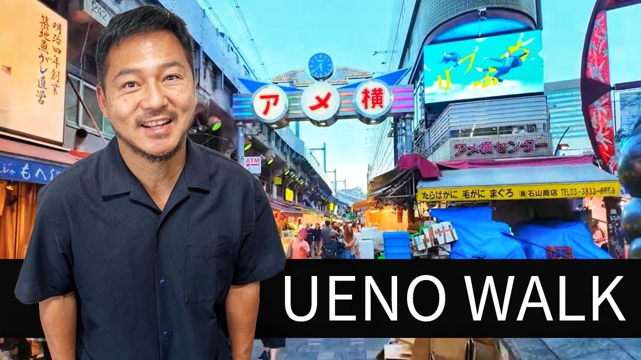 A traveler embarks on an enchanting journey to Ueno Park in this video!