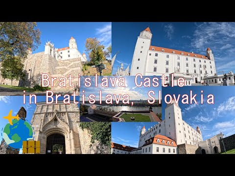 Castelo de Bratislava em Bratislava, Skovakia Agora passeie pelo Castelo de Bratislava na Eslováquia