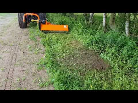 HHVFL150 Flail Mower Verge Cutting (2) | Flail Mower For Sale UK | Flail Mower For Compact Tractors