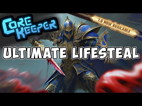 Ultimate Lifesteal Melee Build | Core Keeper 1.0