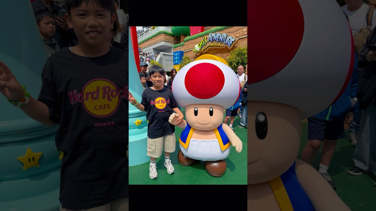 Toad😍  #usj #supernintendoworld