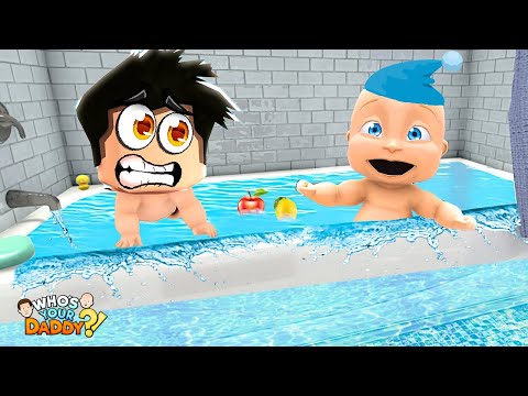 EVİ SU BASTI! Yaramaz BEBEK Evimizi Mahvetti 👶 Babi İle Who's Your Daddy