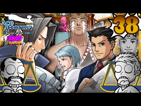 Death of Innocence - Ace Attorney: Justice For All (Part 38) - 1ShotPlays (Blind)