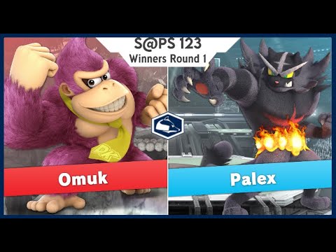 S@PS 123 Ultimate Singles - Omuk(Donkey Kong) vs Palex(Incineroar) Winners R1