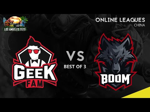 Geek Fam vs Boom Esports Game 3 (BO3) | ESL One Los Angeles 2020 Online: SEA