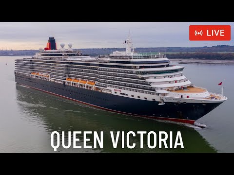 Thumbnail for SHIPS TV - Cunard Queen Victoria Departure Cruise Ships Departing Port of Southampton (LIVE)