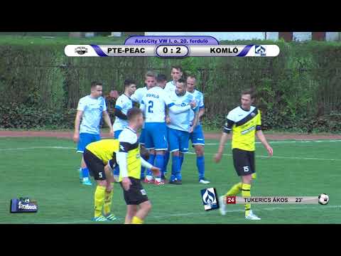 PTE-PEAC - SPORT36 KOMLÓI BÁNYÁSZ   3 - 3(1 - 2)