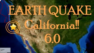 Earthquake 6.0 Magnitude Hits Northern California
