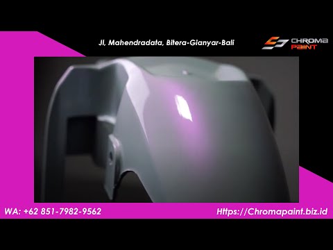 Kilau Ungu Mewah! Review Pearl Violet Diton Premium - Chroma Paint