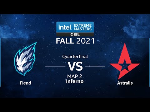CS:GO - Astralis vs. Fiend [Inferno] Map 2 - IEM Fall 2021 - Quarterfinal - EU