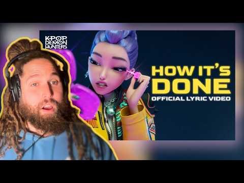 Rapper LOSES IT Over KPop Demon Hunters’ “How It’s Done” 🔥 (Official Lyric Video)