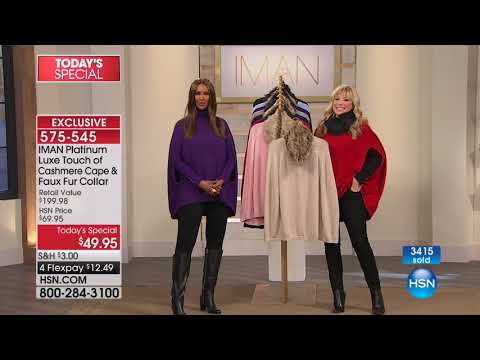 HSN | IMAN Platinum Collection 10.28.2017 - 12 AM