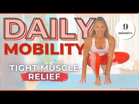 9-Minute Mobility Exercises You Can Do EVERYDAY for Stiff Muscles (FULL BODY Stretches)