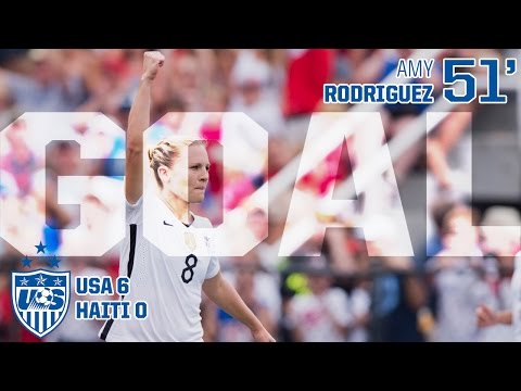 WNT vs. Haiti: Amy Rodriguez Goal - Sept. 20, 2015