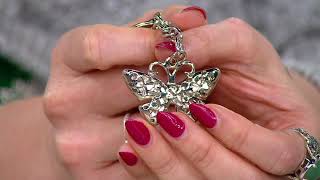 Killarney Crystal Choice of Crystal Keychains on QVC