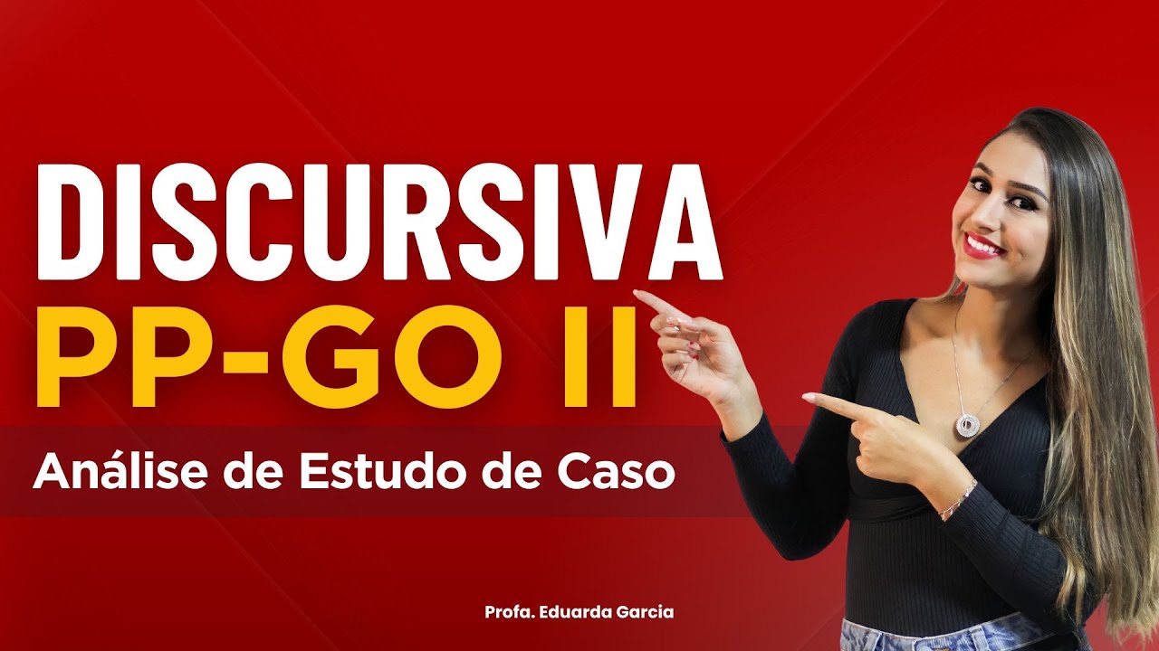 ANÁLISE DE TEXTO PPGO - ESTUDO DE CASO #ppgo #discursivappgo #redação #concursoppgo