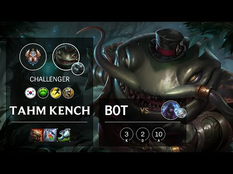 Tahm Kench Bot vs Aphelios - KR Challenger Patch 10.13