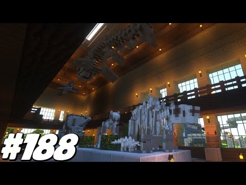 INDORAPTOR MANOR FINISHING TOUCHES | MINECRAFT DINOSAURS |EP 188