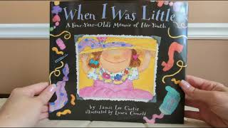 WHEN -When I Was Little by Jamie Lee Curtis ~Read Aloud~ Toddler Story Time gameplay video by stacey_millikan, 3:32 duration