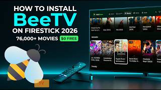 How to Install BeeTV on Firestick 2026 🎬 FREE App With 76,000+ Movies & Live TV 