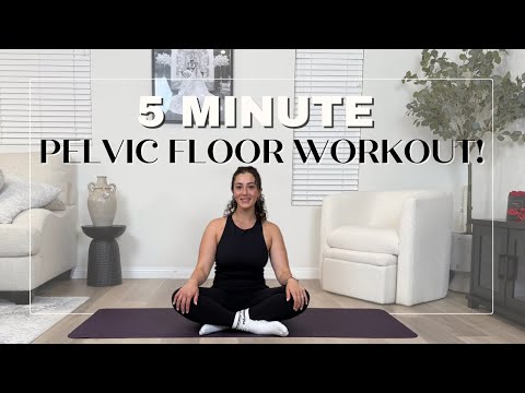 5-Minute Pelvic Floor & Deep Core Workout | Physical Therapist-Approved for Women’s Health