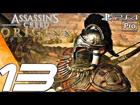 Assassin's Creed Origins - Gameplay Walkthrough Part 13 - Gallic Brothers & The Crocodile (PS4 PRO)