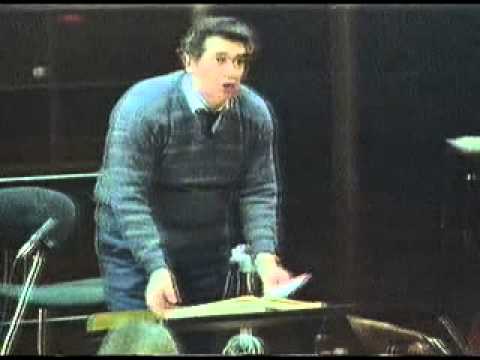 Domingo and Popp Recording session Fledermaus