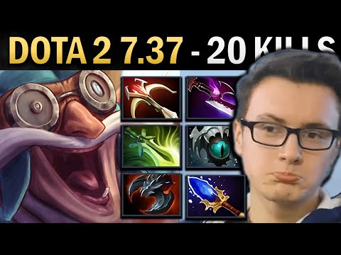 Gyrocopter Gameplay Miracle with Butterfly and 20 Kills - Kez Dota 2