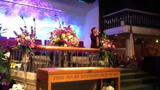 "Finally Home" by Natalie Grant sang by Laura Concepcion
