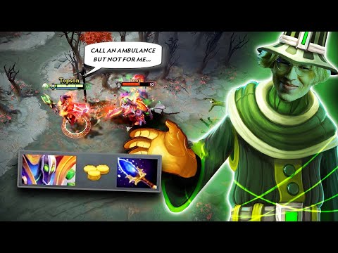 Topson Rubick Mid is Back 🔥 Aghs First Item