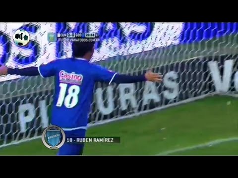 Gol Rubén Ramírez  - Rosario Central 0 Vs Godoy Cruz 1 - Primera División 2014