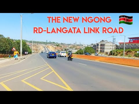 The New NGONG RD-LANGATA LINK Road||Exclusive Drive ||Its Impact