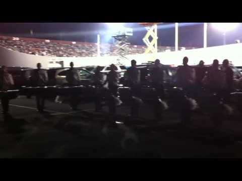 UMass Drumline 2011: Triplet Rolls - In the Lot - UMass vs. URI