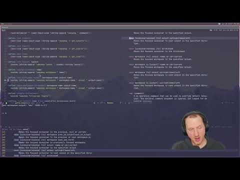 Configuring Sway with Scheme, Part 2 - System Crafters Live!